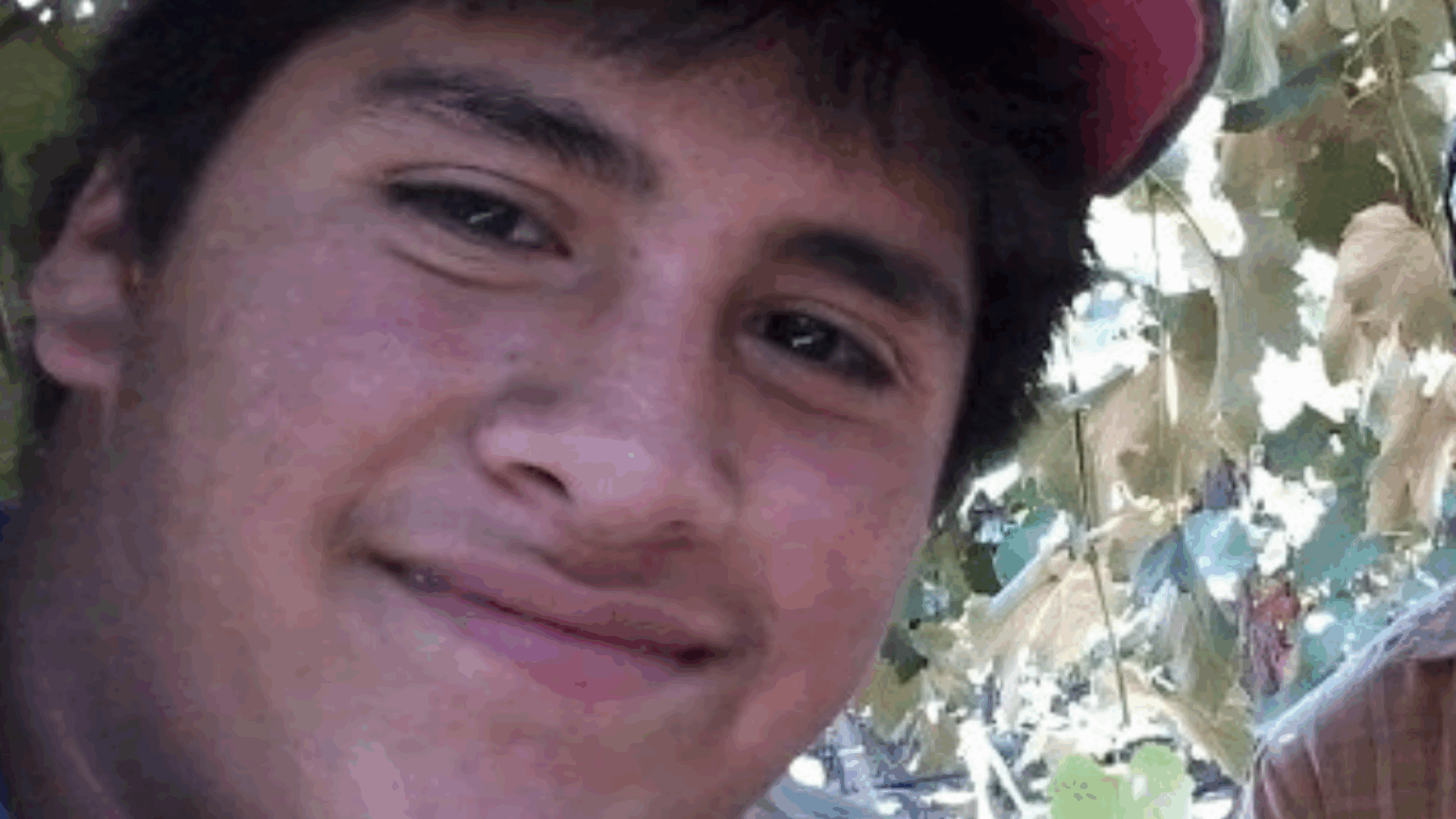 Dos hombres sonrientes están parados frente a un gran árbol, disfrutando juntos de un día soleado.